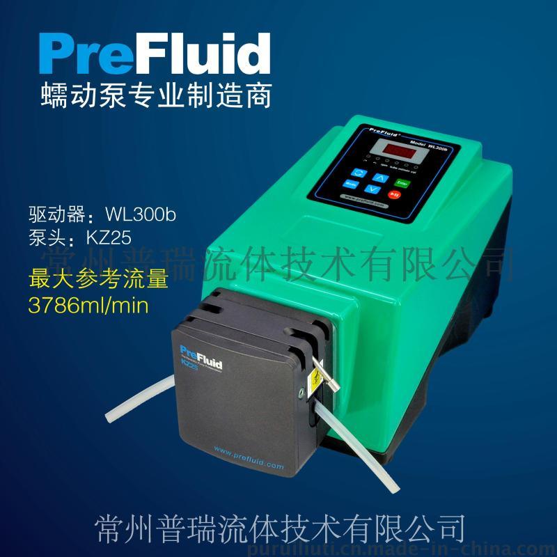 普瑞基本型蠕动泵-流量显示泵WL300b